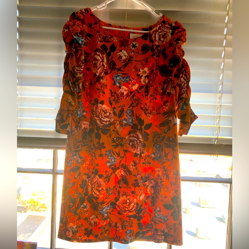 Retro Floral Size 10 Women’s Dress